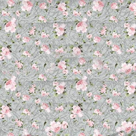 Pościel bawełniana 140x200 1884E szara róże gałązki kwiaty