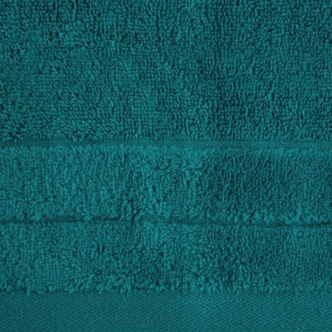 Ręcznik Damla 50x90 turkusowy ciemny 500g/m2 frotte Eurofirany