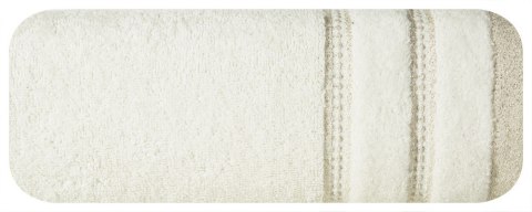 Ręcznik Glory 1 70x140 kremowy 500g/m2 frotte Eurofirany