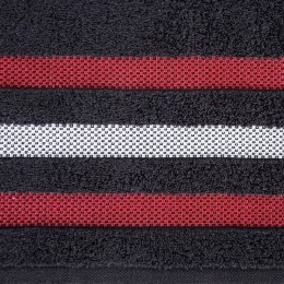 Ręcznik Gracja 30x50 czarny 500g/m2 frotte Eurofirany