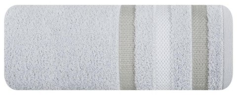 Ręcznik Gracja 30x50 srebrny 500g/m2 frotte Eurofirany