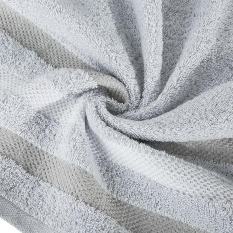 Ręcznik Gracja 30x50 srebrny 500g/m2 frotte Eurofirany
