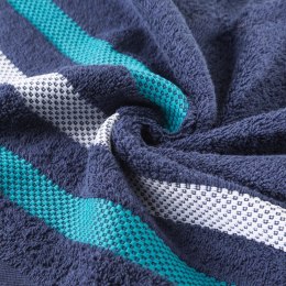 Ręcznik Gracja 50x90 granatowy 500g/m2 frotte Eurofirany