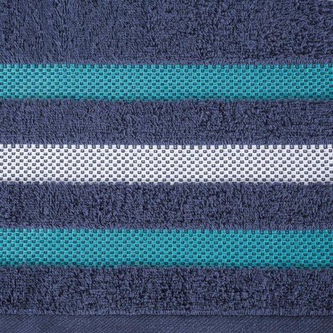 Ręcznik Gracja 50x90 granatowy 500g/m2 frotte Eurofirany