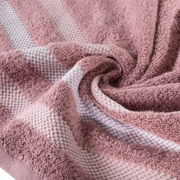 Ręcznik Gracja 50x90 liliowy ciemny 500g/m2 frotte Eurofirany