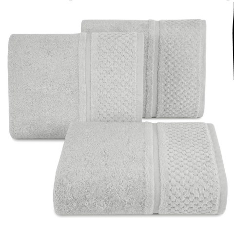 Ręcznik Ibiza 70x140 stalowy 550g/m2 frotte Eurofirany