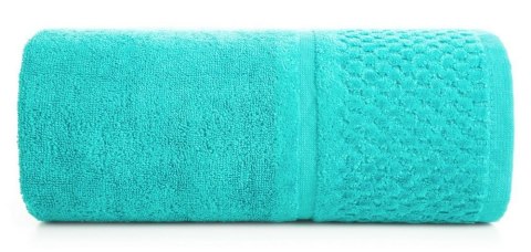 Ręcznik Ibiza 70x140 turkusowy jasny 550g/m2 frotte Eurofirany