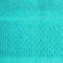 Ręcznik Ibiza 70x140 turkusowy jasny 550g/m2 frotte Eurofirany