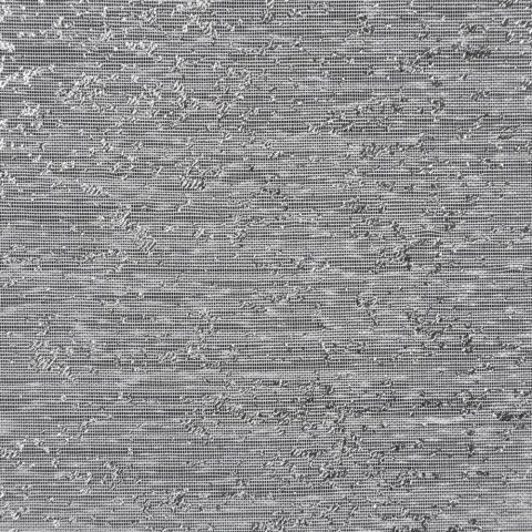 Zasłona 140x250 Mily biała srebrna gotowa na przelotkach z lekkiej tkaniny z nakrapianym nadrukiem