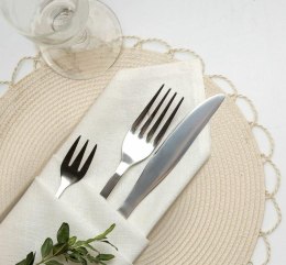 Podkładka na stół średnica 38 Tina stalowa pleciona Eurofirany