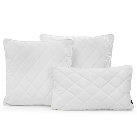 Poduszka dekoracyjna 50x50 Velvet 28 B biała welurowa geometryczna Eurofirany