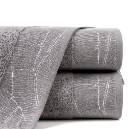 Ręcznik Metalic 50x90 stalowy 485g/m2 frotte Eurofirany