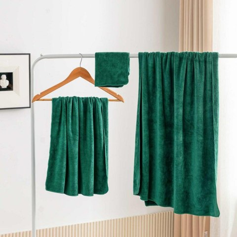 Ręcznik szybkoschnący 30x30 Active zielony z mikrofibry 380g/m2