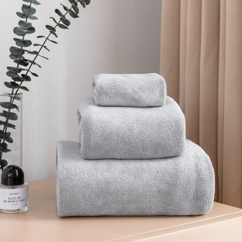 Ręcznik szybkoschnący 70x140 Active szary z mikrofibry 380g/m2