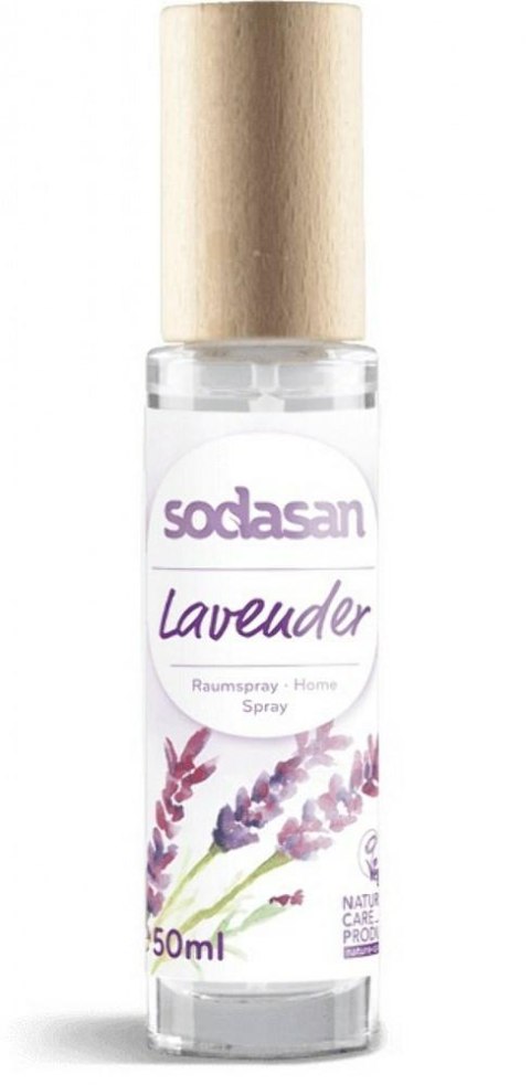 Odświeżacz powietrza lawenda w sprayu 50ml bio Sodasan