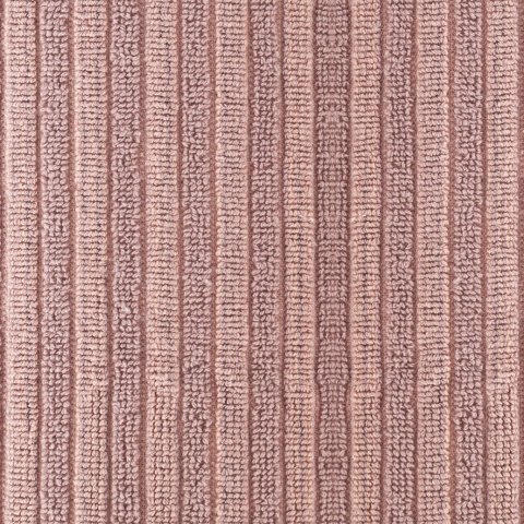 Ręcznik Avinion 1 50x90 pudrowy frotte z ozdobną bordiurą w pasy 500 g/m2 Terra Collection Eurofirany