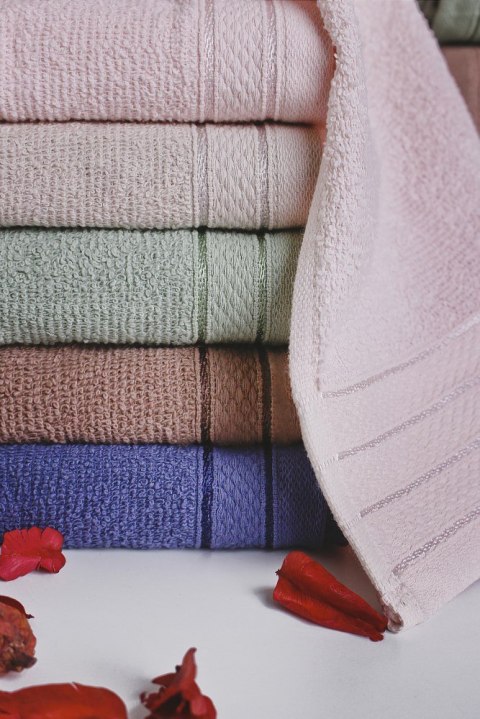 Ręcznik Bella 30x50 szary ciemny frotte 400 g/m2 Faro