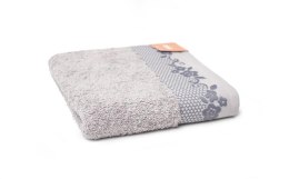 Ręcznik Bjork 50x90 szary frotte 500 g/m2 Faro