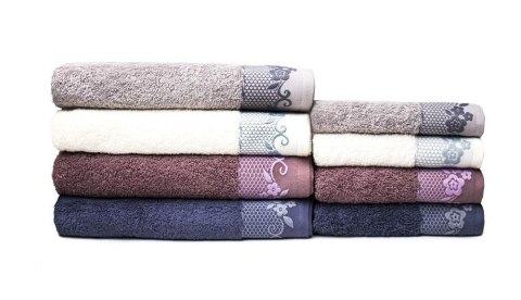 Ręcznik Bjork 50x90 szary frotte 500 g/m2 Faro