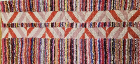 Ręcznik 70x140 Peru wielokolorowy 01 paski frotte 500 g/m2 9152 Zwoltex