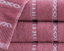 Ręcznik Gino 70x140 różowy 104 550g/m2 frotte
