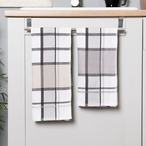 KRATI Ścierka kuchenna, rozmiar 50x70cm, kolor szaro-beżowy 002 S00005/SCI/002/050070/1