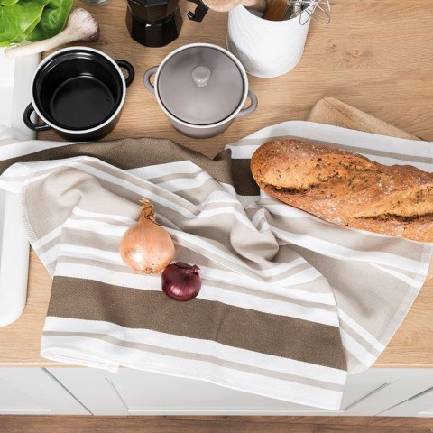 LINEA Ścierka kuchenna, rozmiar 50x70cm, kolor ciemny beżowy 002 S00006/SCI/002/050070/1