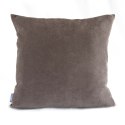 Poszewka dekoracyjna 40x40 Veluri brązowa welurowa Darymex