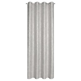 Zasłona gotowa blanka 140x250 cm popielaty