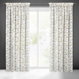 Zasłona gotowa dina na taśmie 140x270 cm biały