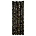 Zasłona gotowa kiara 140x250 cm czarny