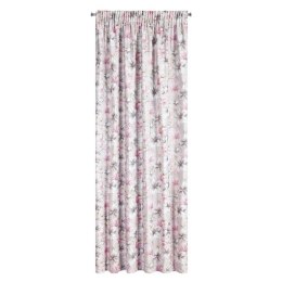 Zasłona gotowa larysa na taśmie 140x270 cm różowy