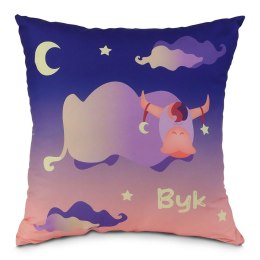 Poduszka przytulanka 40x40 zodiak Byk