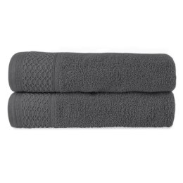 Ręcznik Solano 30x50 popielaty ciemny frotte 100% bawełna Darymex