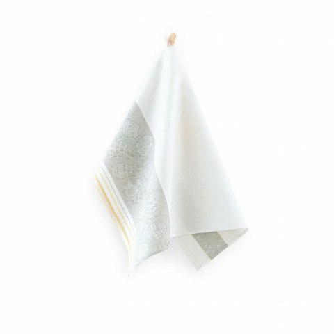 Ścierka kuchenna 50x70 Pascha żółta biała 9113/1 do naczyń Zwoltex 22