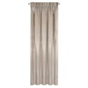 Zasłona gotowa samanta na taśmie 140x270 cm beżowy