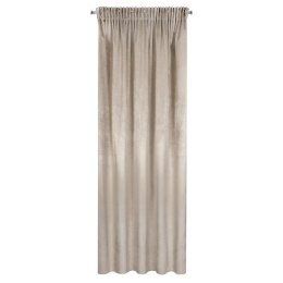 Zasłona gotowa samanta na taśmie 140x270 cm beżowy