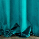 Zasłona gotowa samanta na taśmie 140x270 cm turkusowy
