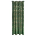 Zasłona gotowa sara 140x250 cm ciemnozielony