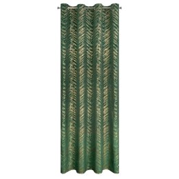 Zasłona gotowa sara 140x250 cm ciemnozielony