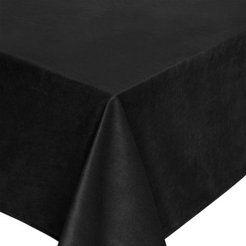 Obrus bieżnik 40x180 Soft czarny welurowy