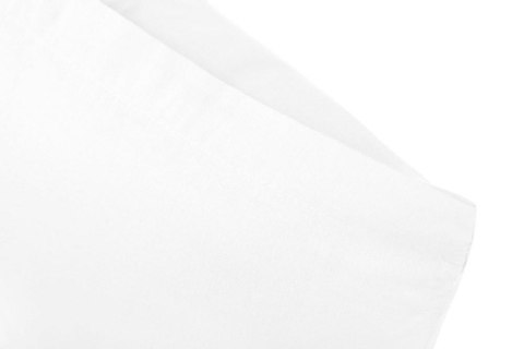 Poszewka bawełniana 50x60 biała jednobarwna Simply