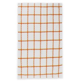 Ścierka kuchenna 38x64 Big Check kratka żółta bawełniana Domarex