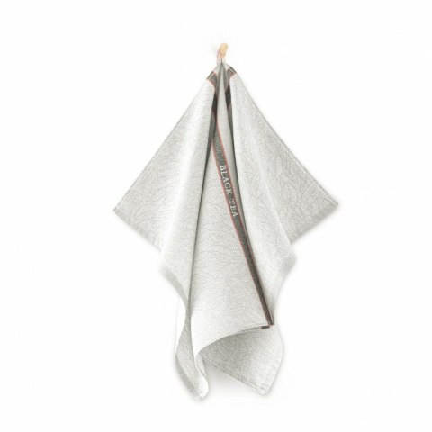 Ścierka kuchenna 50x70 Black Tea Leaves szara 9228/1 Zwoltex 23