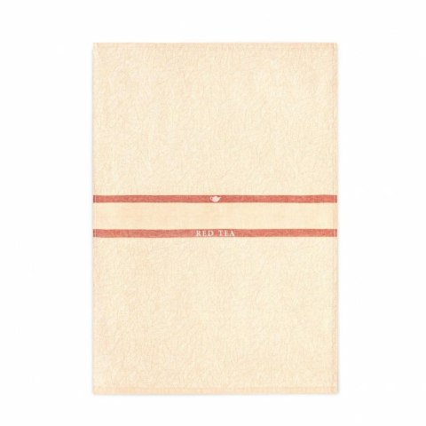 Ścierka kuchenna 50x70 Red Tea Leaves beżowa ruda 9225/1 Zwoltex 23