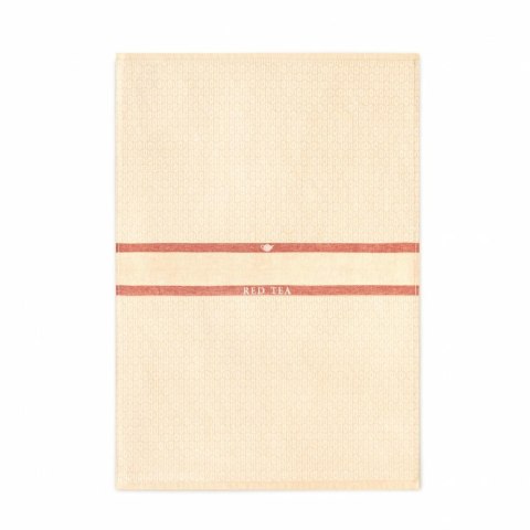 Ścierka kuchenna 50x70 Red Tea Pattern beżowa ruda 9226/1 Zwoltex 23