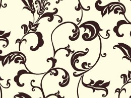 Pościel bawełniana 160x200 kremowa brązowa wzorki 510N Classic