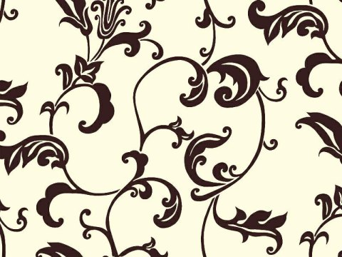 Pościel bawełniana 160x200 kremowa brązowa wzorki 510N Classic