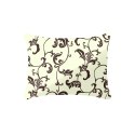 Poszewka bawełniana 50x60 kremowa brązowa wzorki 510N Classic