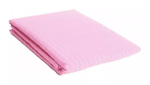 Prześcieradło z kory 160x200 różowe 07 bawełna jednobarwne